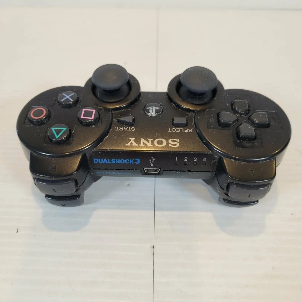 Sony Playstation 3 PS3 Controller Genuine OEM Dualshock Black